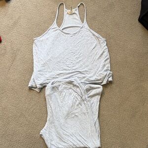 Soma blue Heather pajama set large